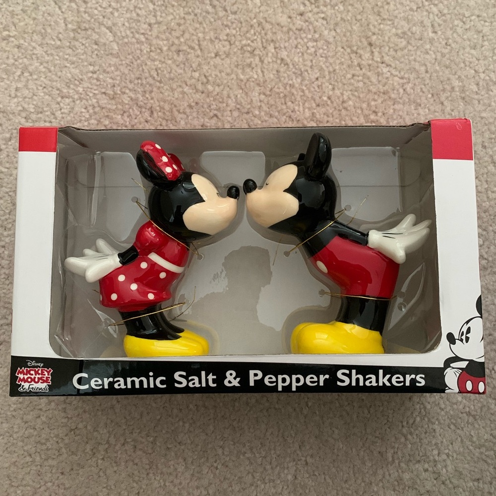 Mickey and Minnie Salt & Pepper Shakers